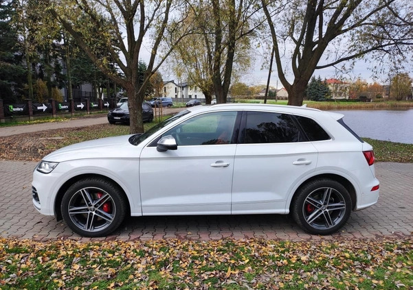 Audi SQ5 cena 176000 przebieg: 80500, rok produkcji 2019 z Strzegom małe 466